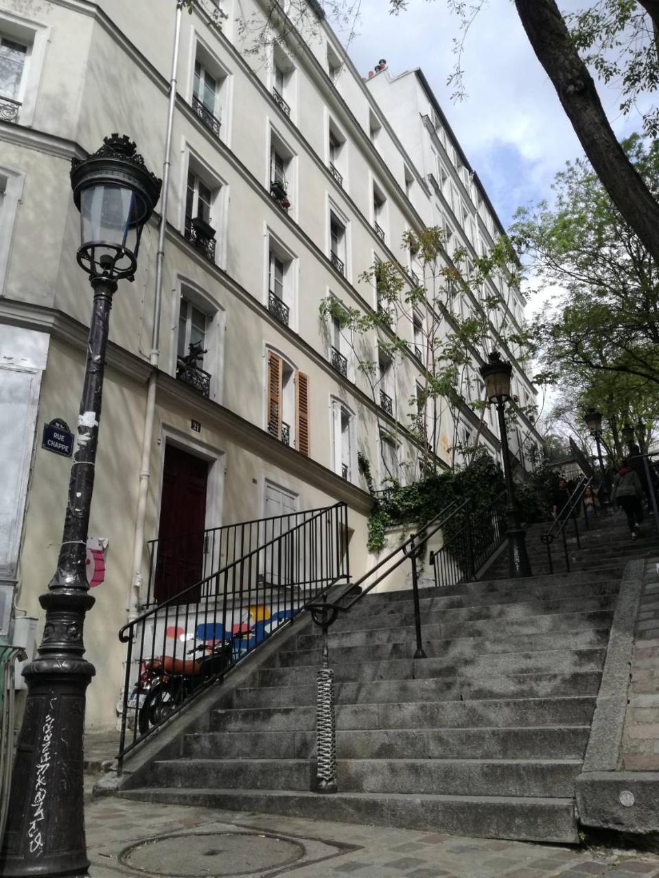 Appartement Montmartre Chappe Париж Екстериор снимка